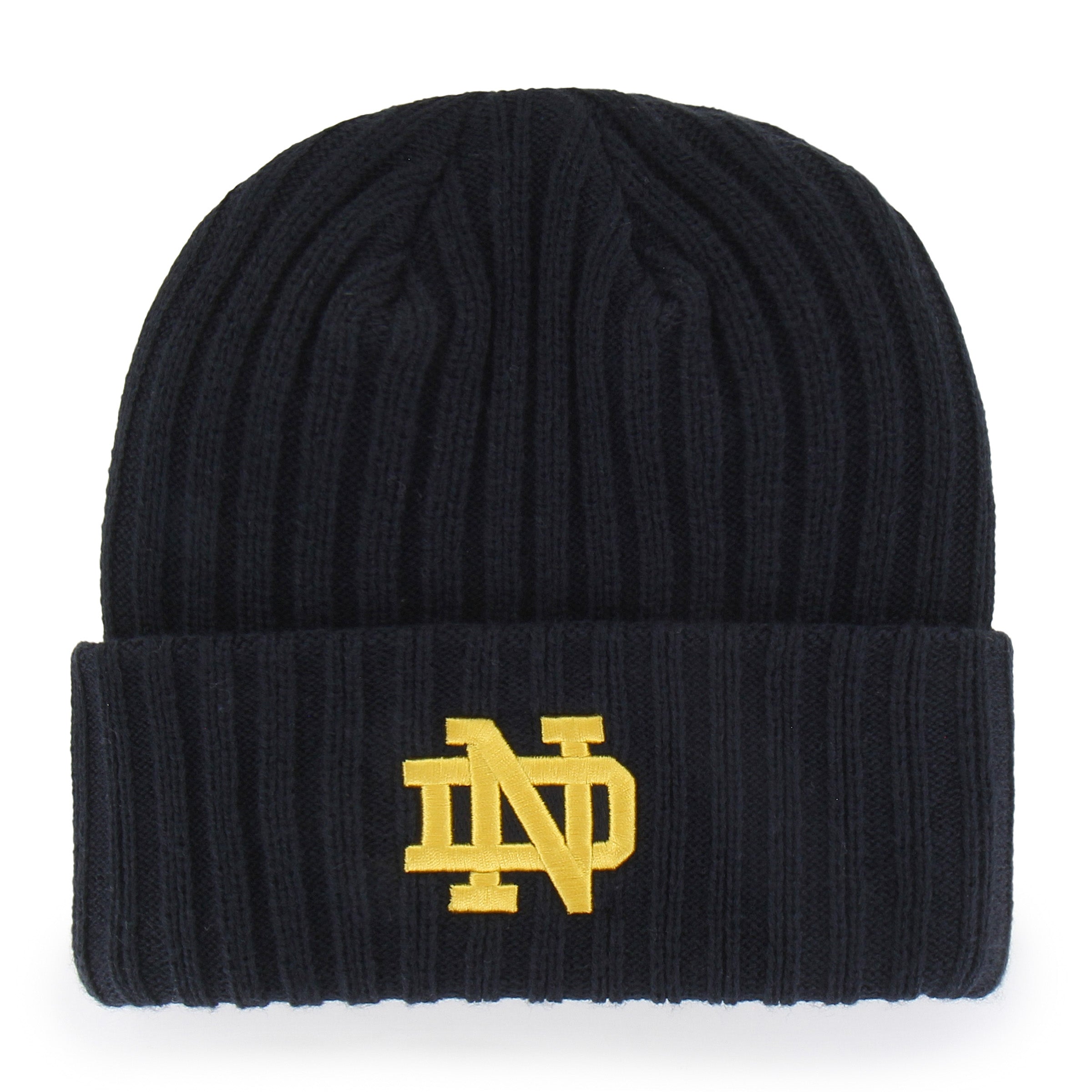 47-notre-dame-fighting-irish-cuff-knit-beanie-navy image 2