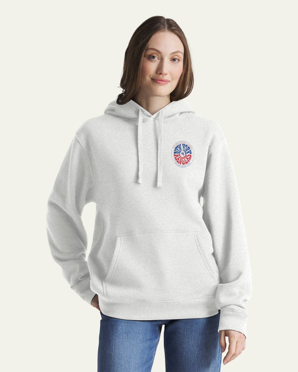 47-headline-crew-new-york-rangers-hoodie-grau image 4