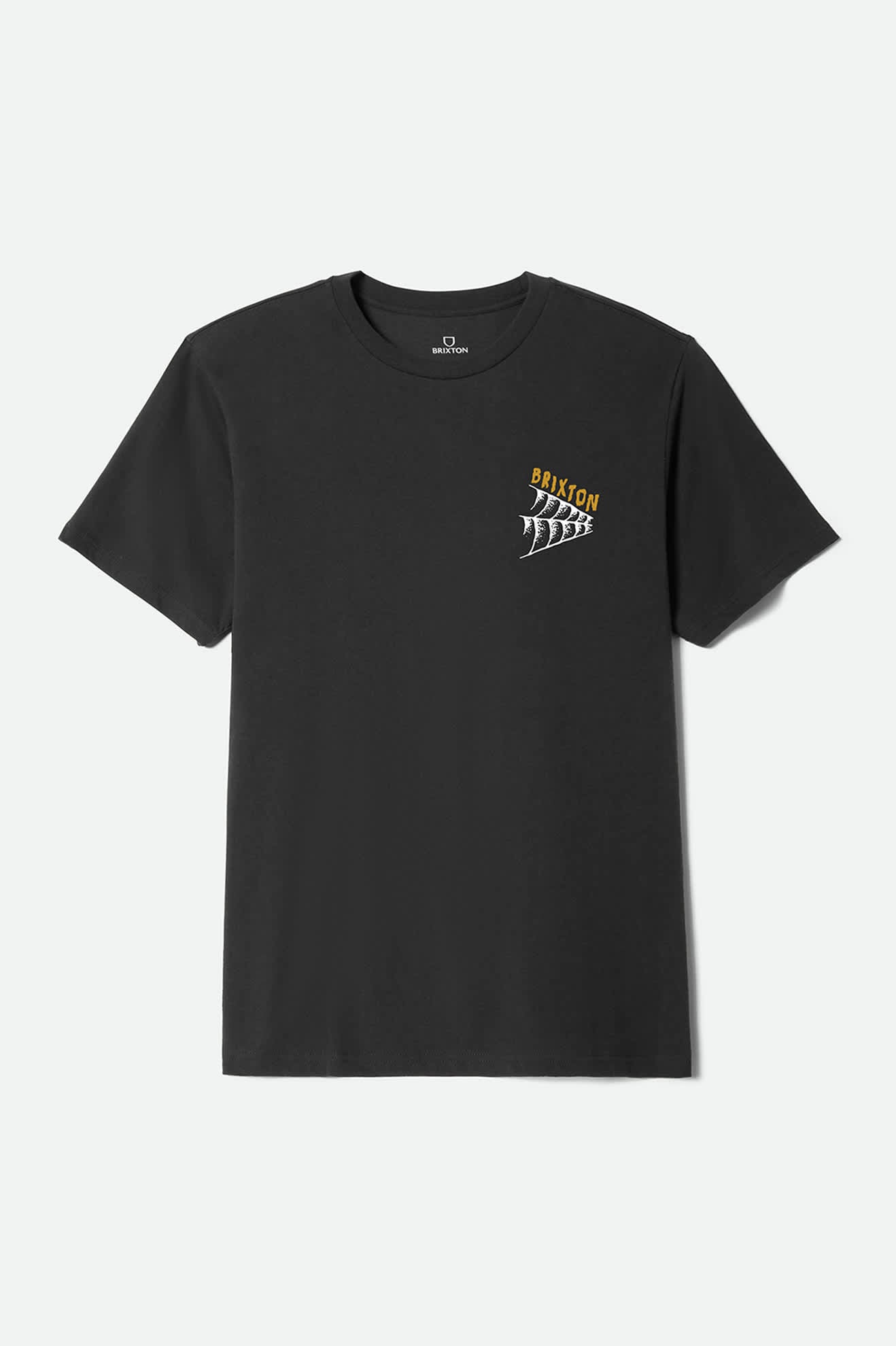 brixton-switchback-t-shirt-herren-schwarz-vintage image 1