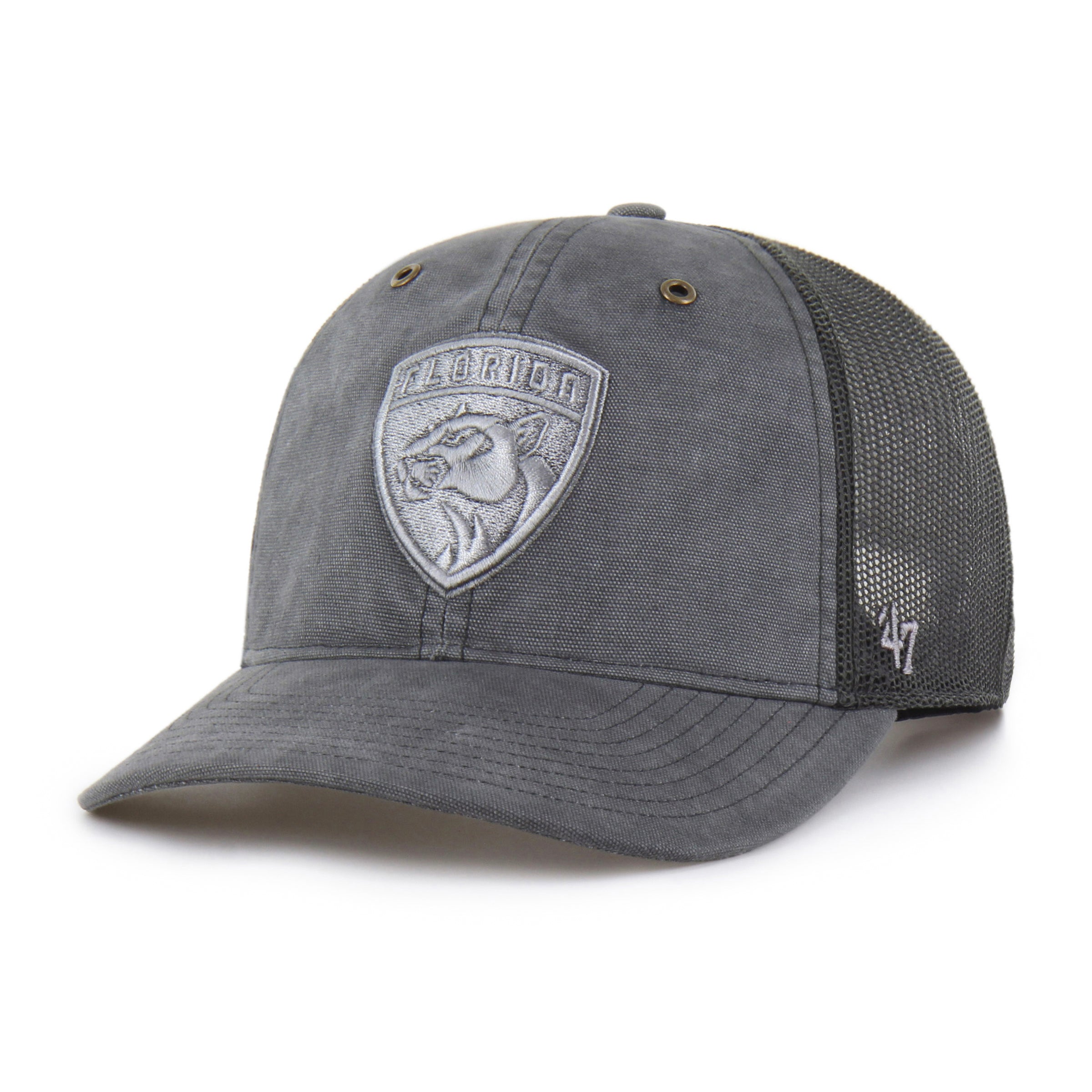 47-trucker-florida-panthers-carhartt-cap-schwarz-snapback image 4