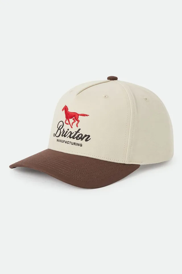 brixton-leisure-snapback-cap-khaki-coco image 1