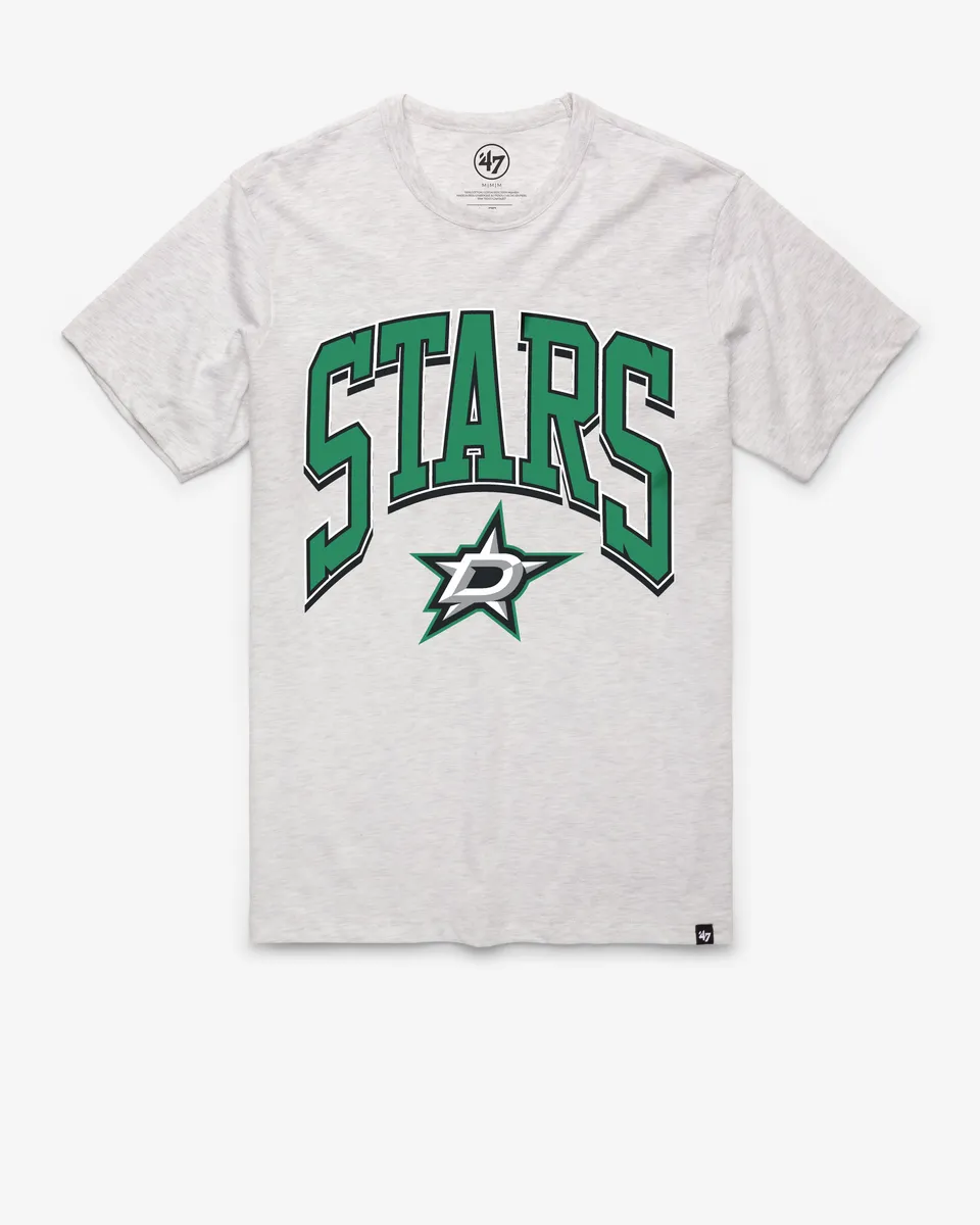 47-brand-dallas-stars-walk-tall-franklin-t-shirt-relay-grey-vintage image 1