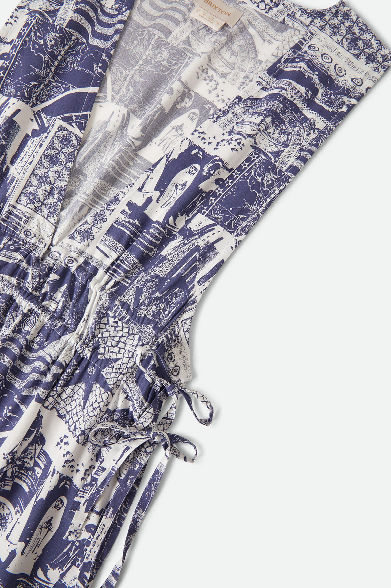 brixton-bells-kleid-navy-white-collage-viskose image 6