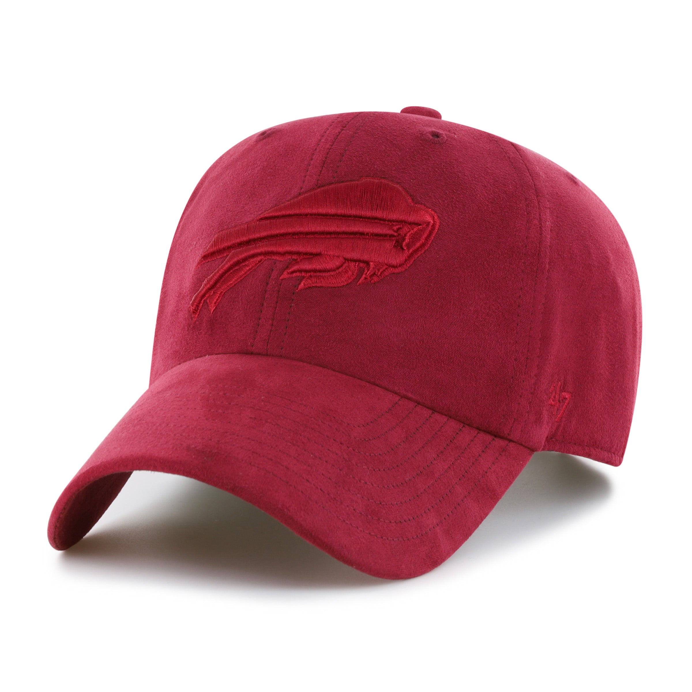 47-brand-clean-up-buffalo-bills-cap-razor-red-suede image 1