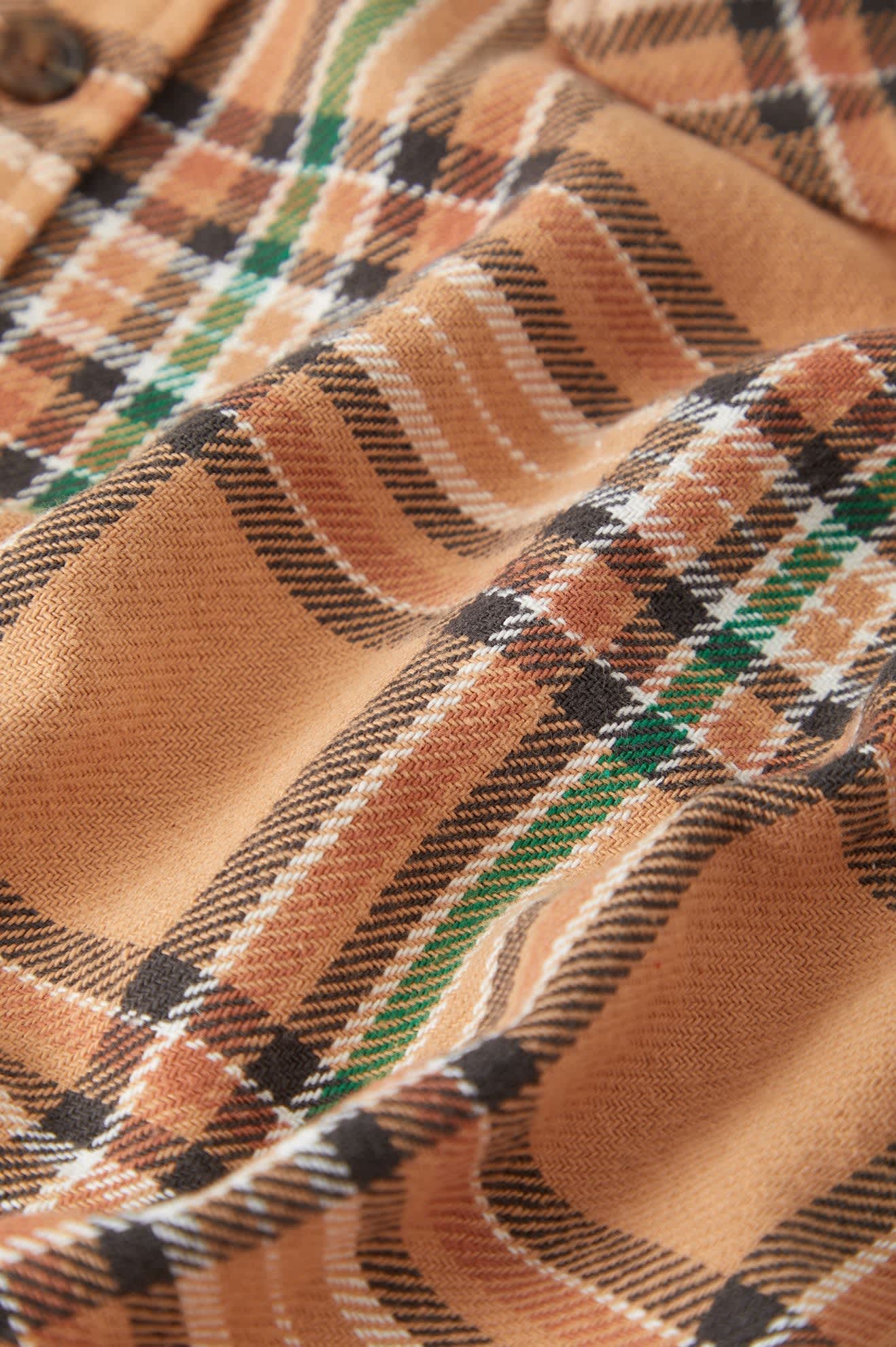 brixton-bowery-flannel-khaki-multi-karohemd-herren image 8