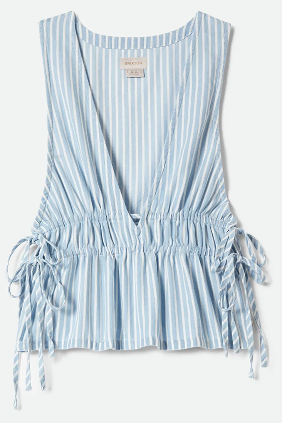 brixton-bells-top-two-boot-stripe-baumwolle-v-ausschnitt image 1