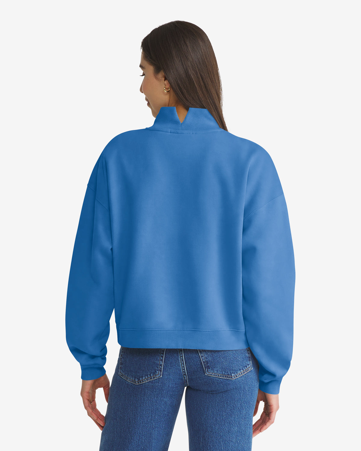 47-headline-crew-vantage-detroit-lions-sweatshirt-damen-blau image 2