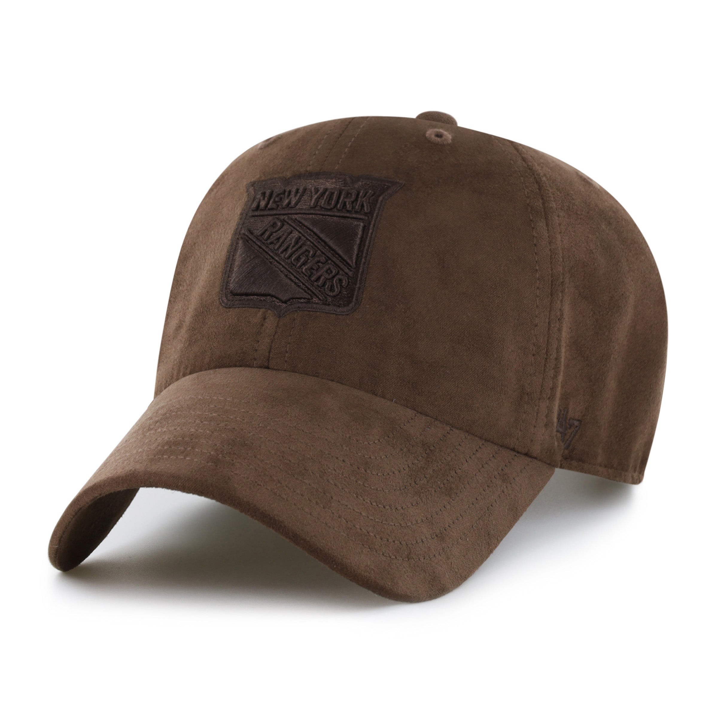 47-clean-up-new-york-rangers-cap-braun-osf-suede image 1