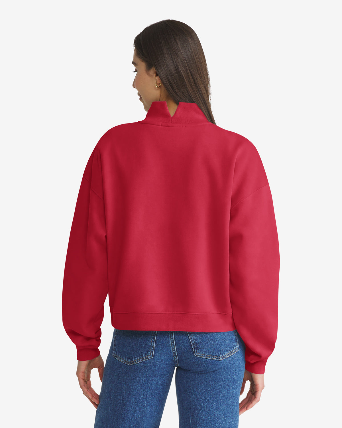 47-headline-crew-vantage-utah-utes-damen-pullover-rot image 2