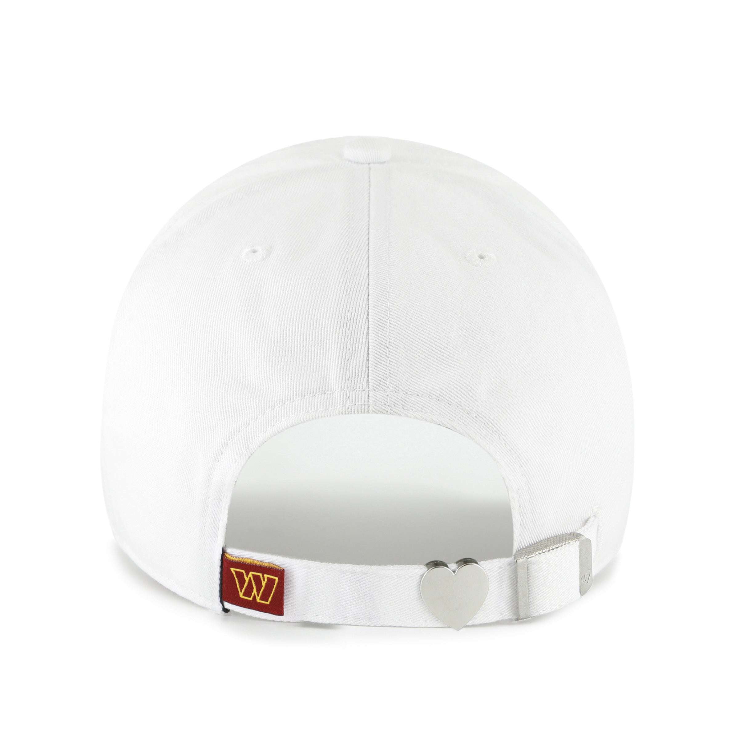 47-clean-up-washington-commanders-cap-weiss-damen image 2