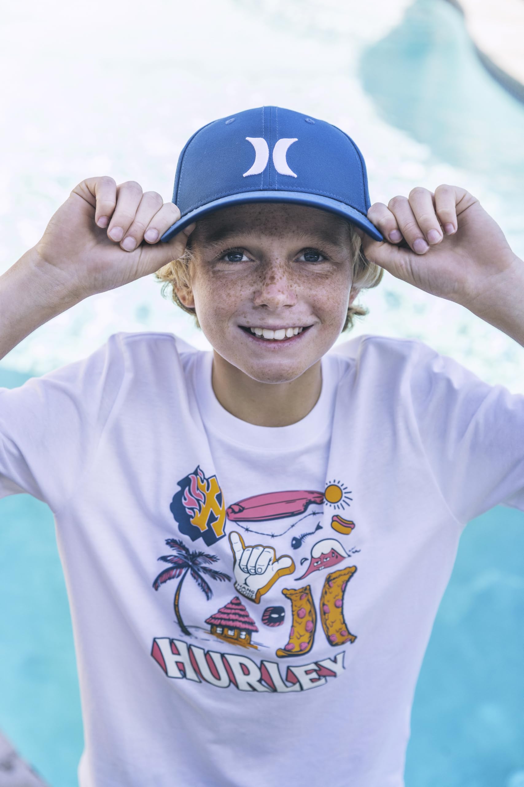 hurley-a7296-kappe-blau-6-panel-verstellbar image 4