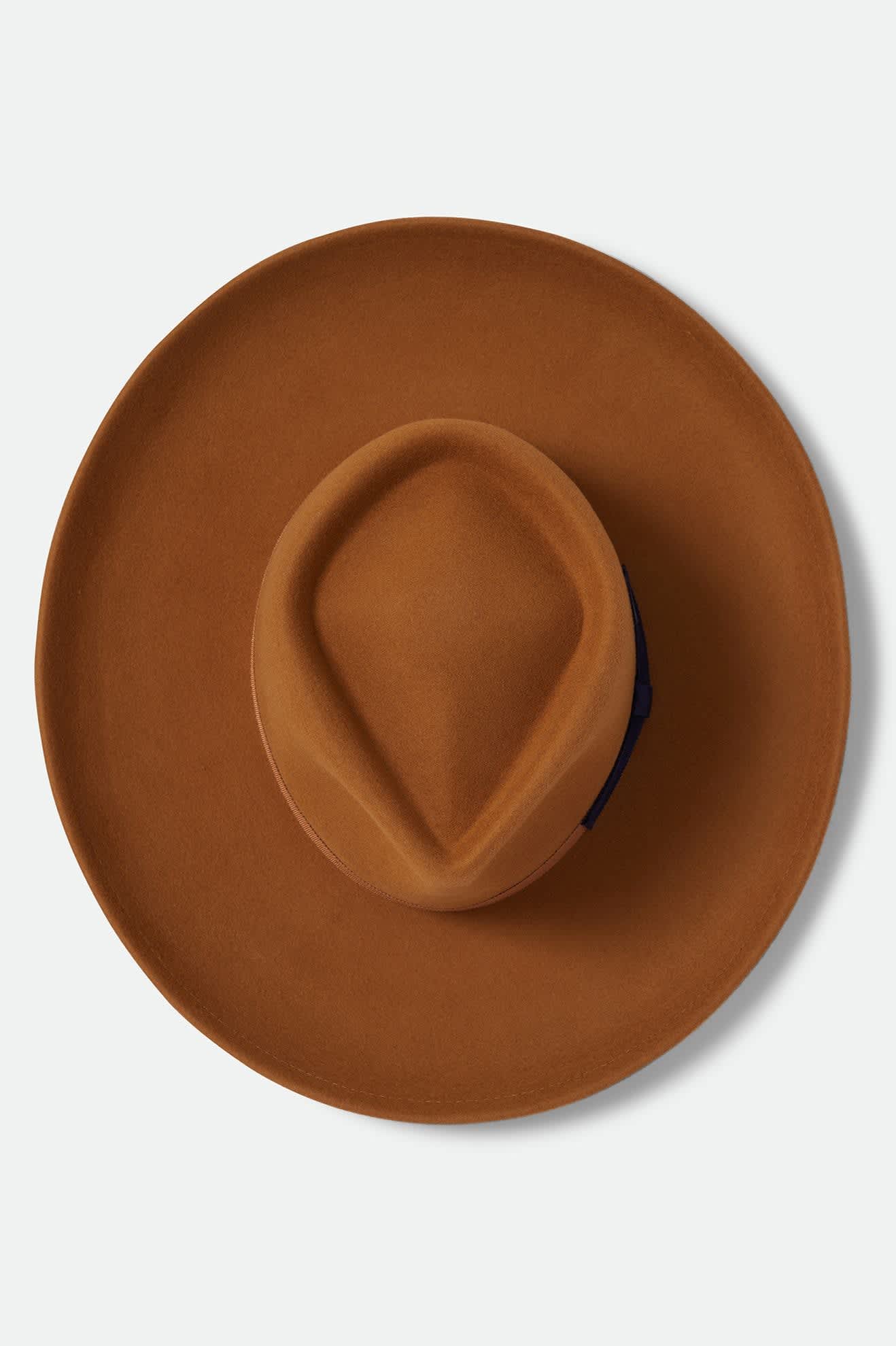 brixton-monet-fedora-washed-copper-wollfilzhut image 6