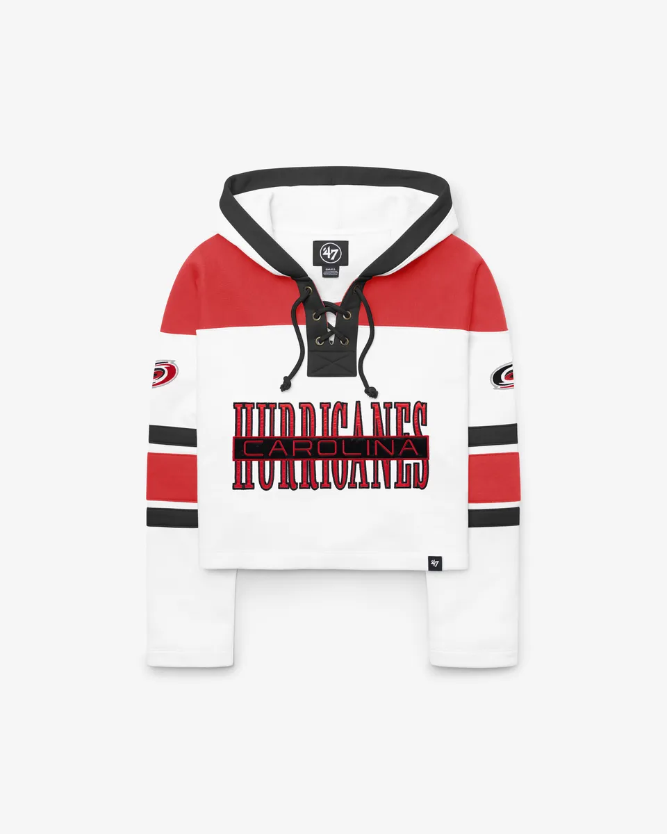47-brand-lacer-hoodie-carolina-hurricanes-wei-damen image 1
