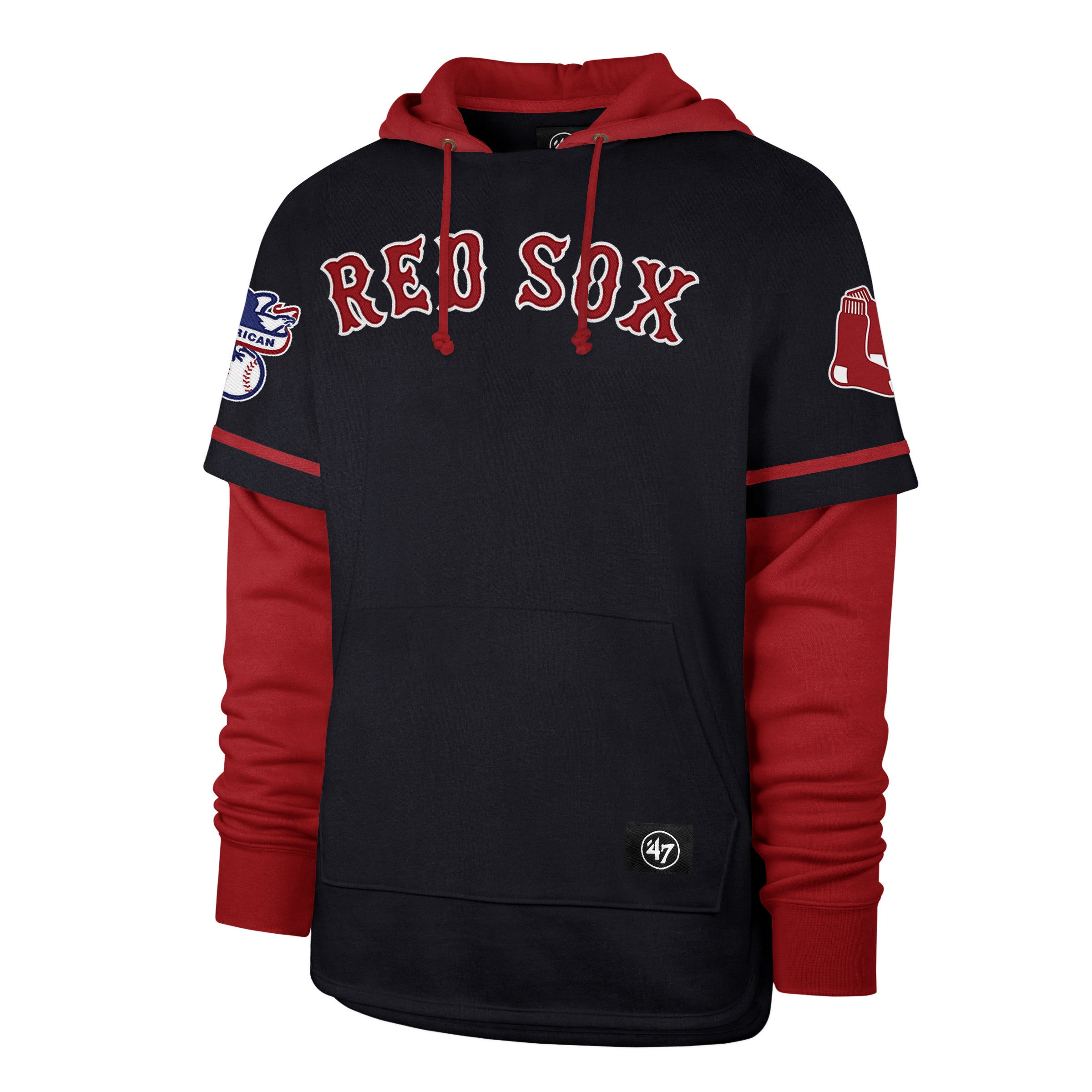 47-brand-shortstop-boston-red-sox-hoodie-fall-navy-herren image 1