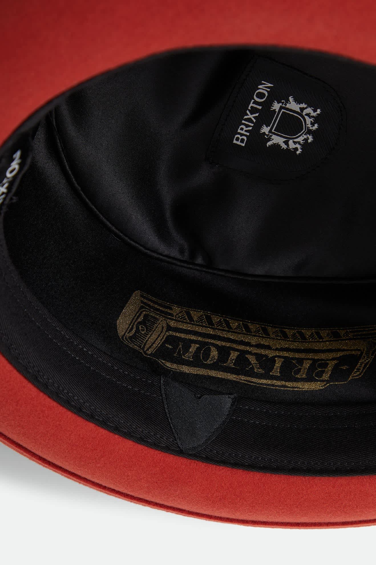 brixton-stout-pork-pie-red-earth-wax-paper-fedora-hut image 6