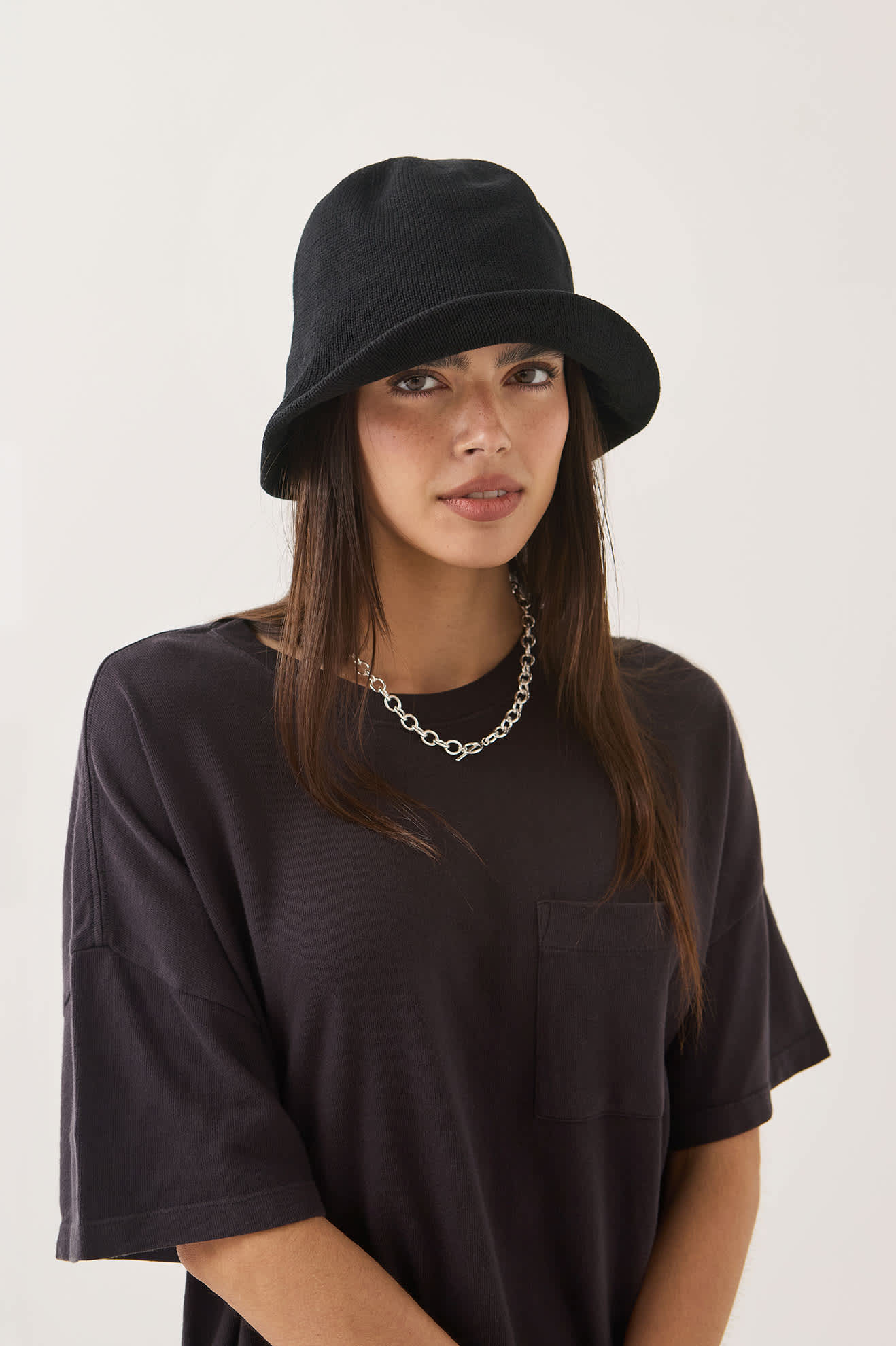 brixton-redding-knit-bucket-hut-schwarz-black-black image 4