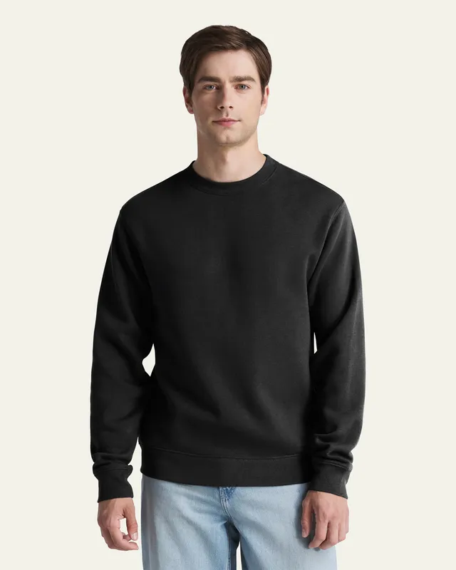 47-brand-47-headline-crew-everyday-sweatshirt-schwarz-baumwolle image 1