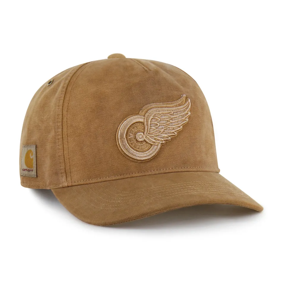 47-hitch-detroit-red-wings-cap-carhartt-brown image 1
