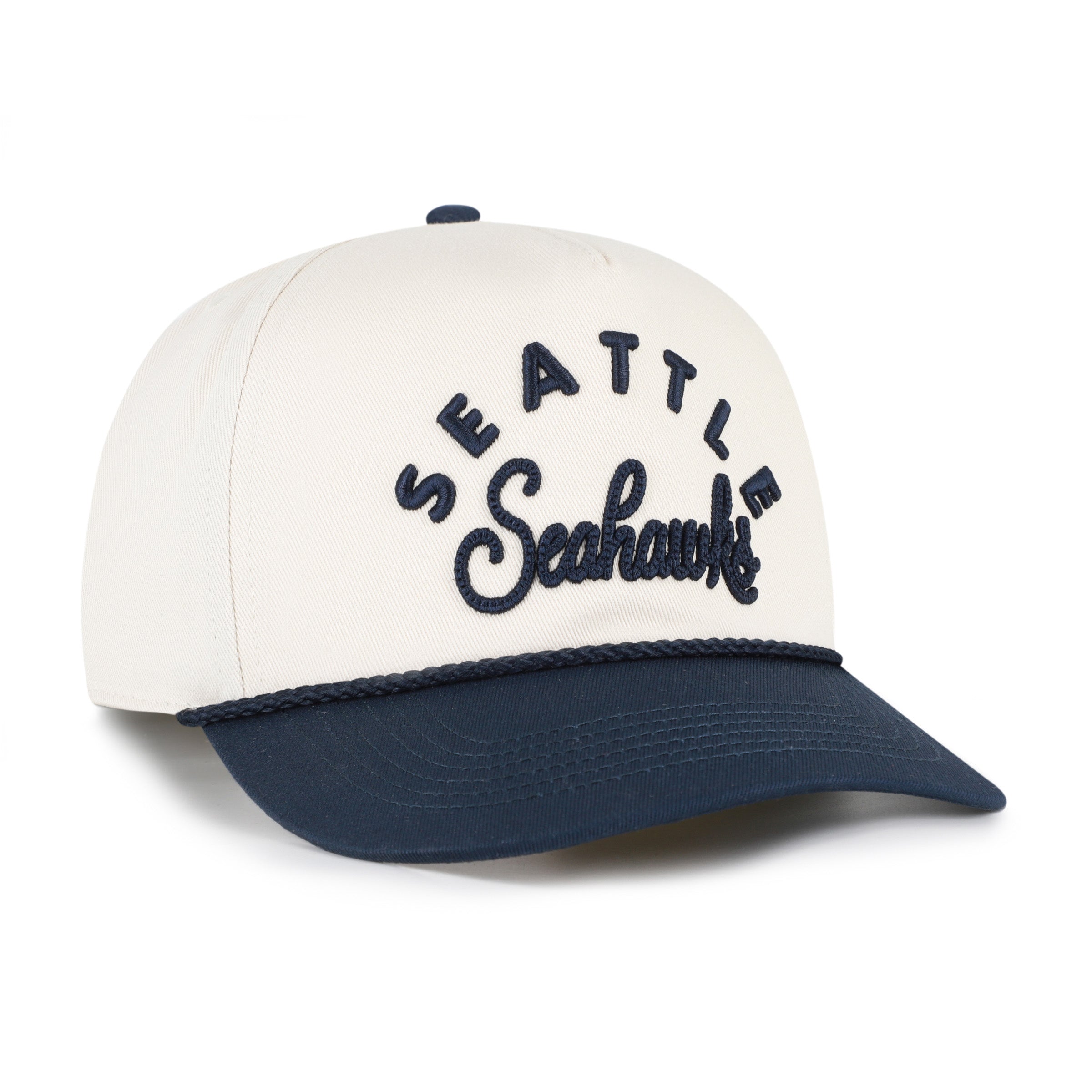 47-brand-hitch-seahawks-rope-script-cap-natural-damen image 3