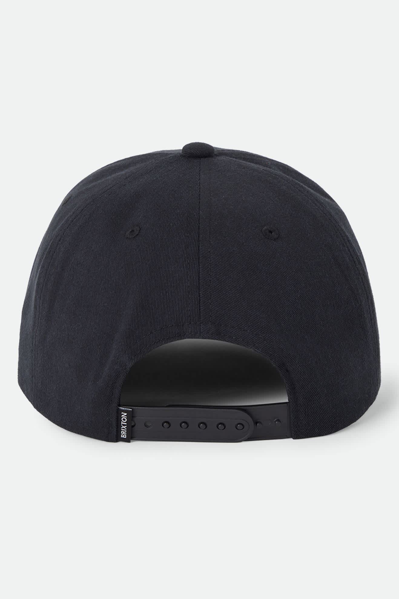 brixton-ewing-snapback-black-baumwolle-bestickt image 2