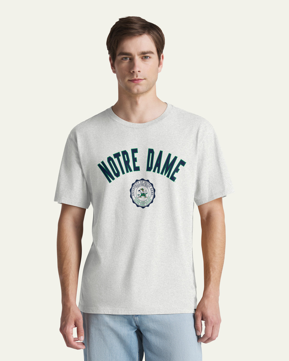 47-notre-dame-fighting-irish-herren-t-shirt-grau image 1