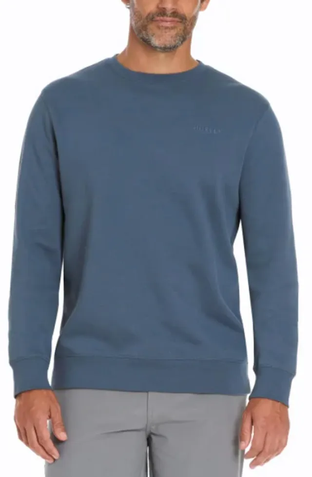 hurley-sweatshirt-herren-rundhals-blau-pullover-gr-e-m image 1