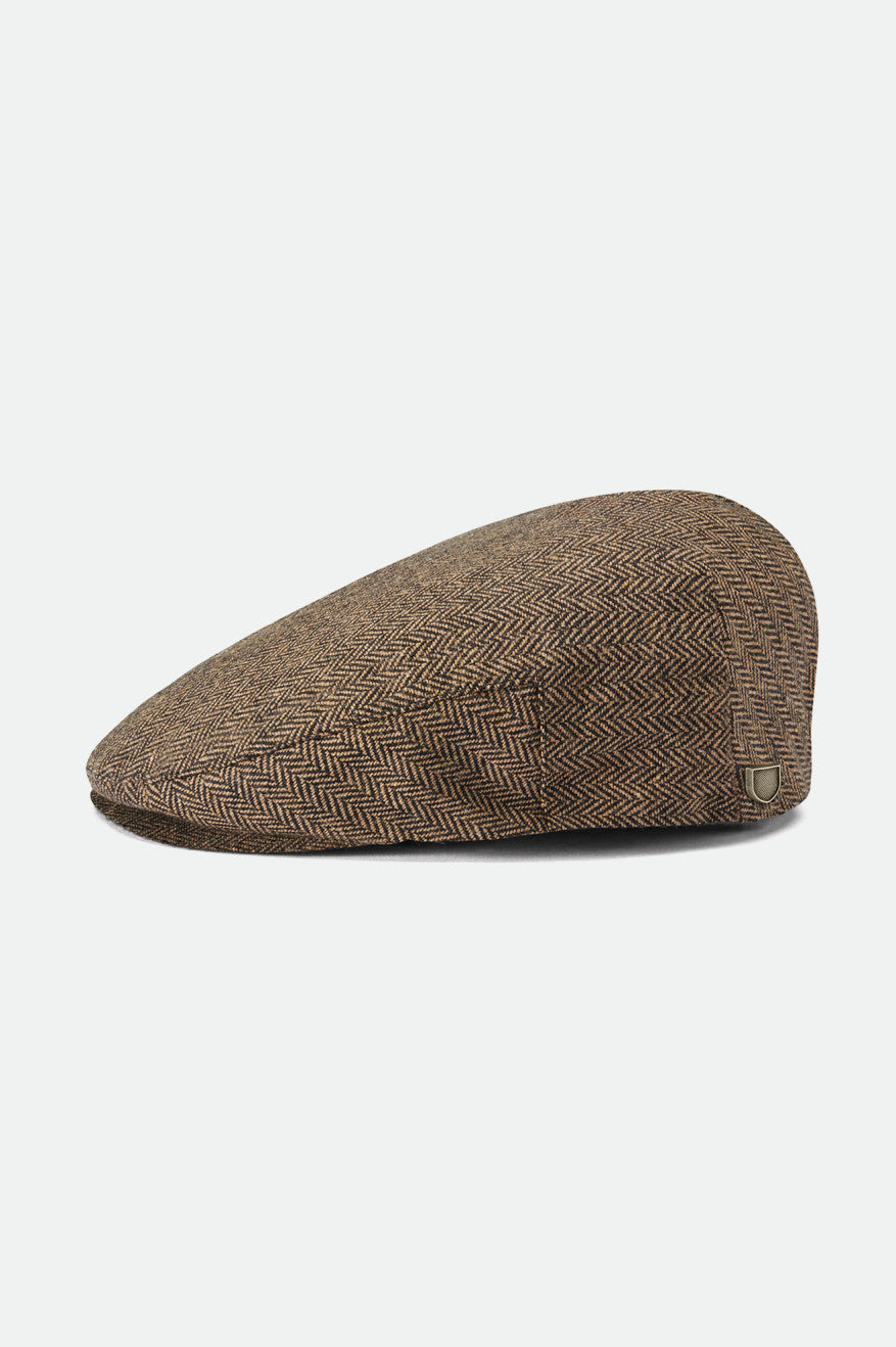 brixton-hooligan-flatcap-brown-khaki-fischgr-t image 1