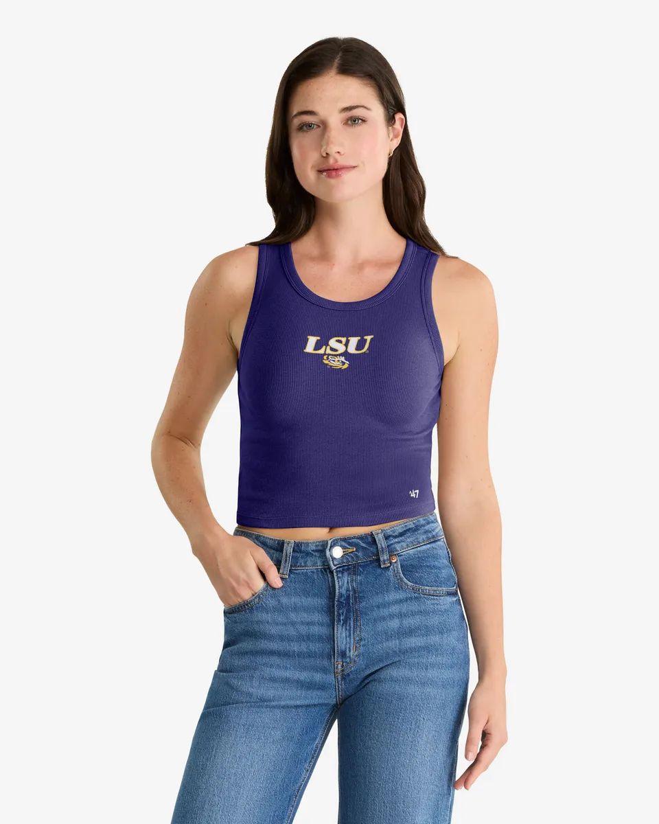 47-baby-rib-tank-lsu-tigers-top-lila-damen image 1