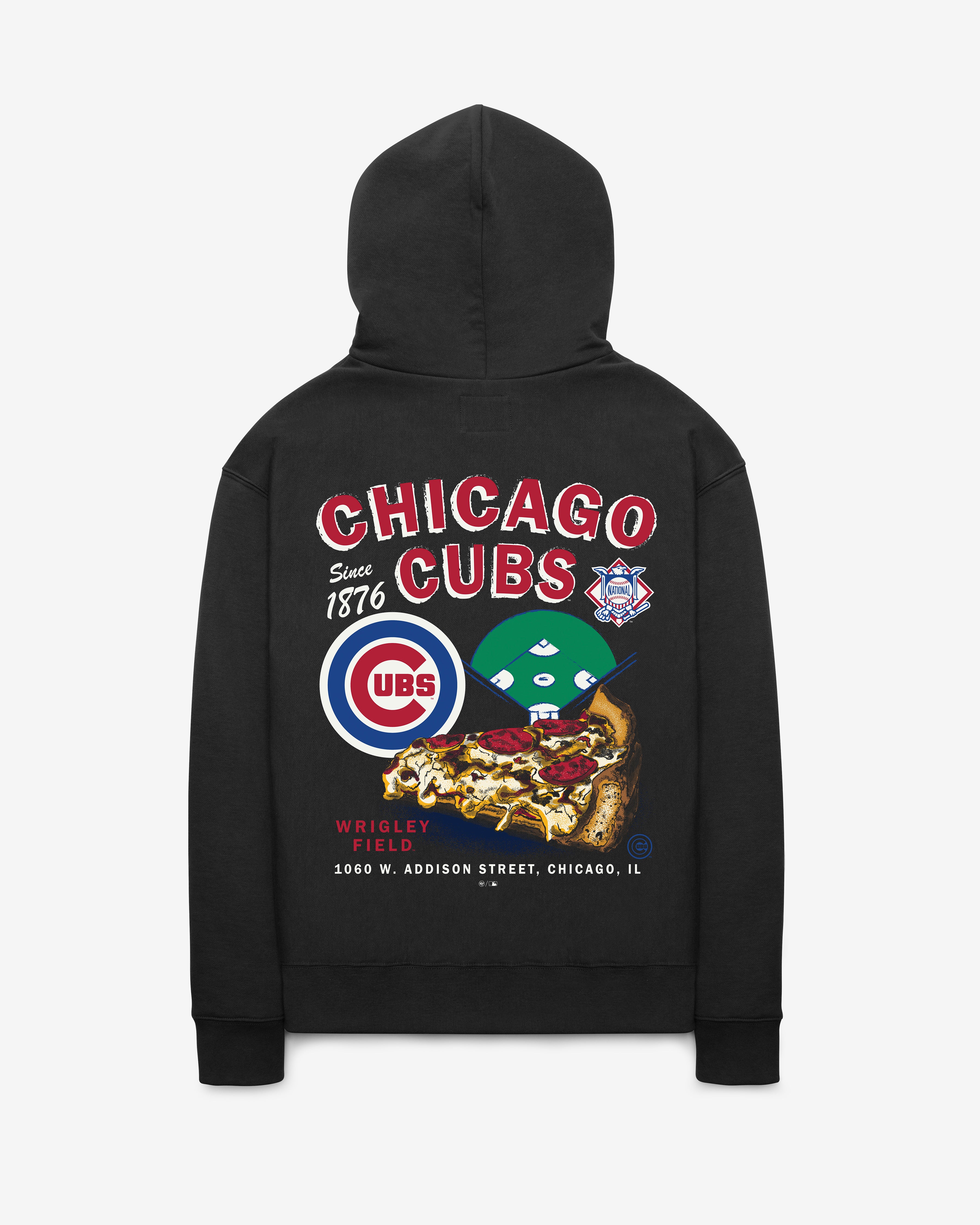 47-brand-47-foundation-chicago-cubs-stadium-eats-hoodie-schwarz image 3