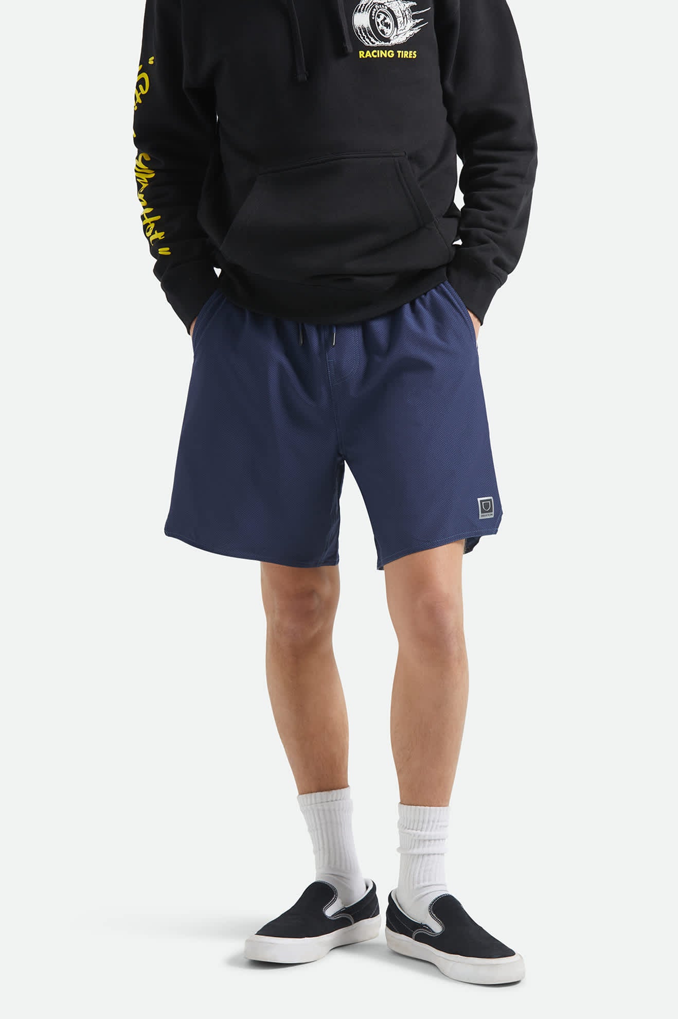 brixton-journey-active-short-midnight-blue-stretch image 2