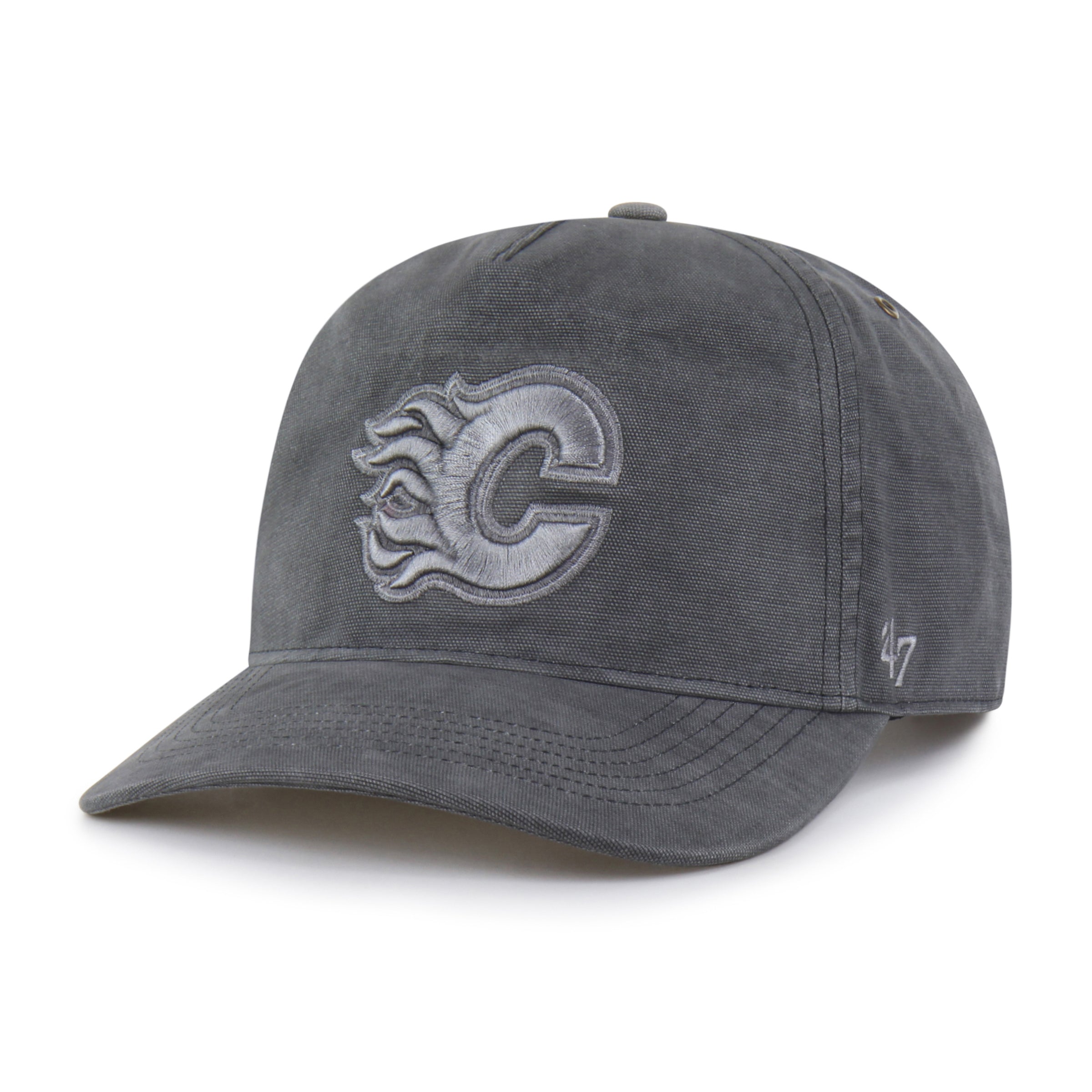 47-hitch-calgary-flames-cap-carhartt-shadow-snapback image 4