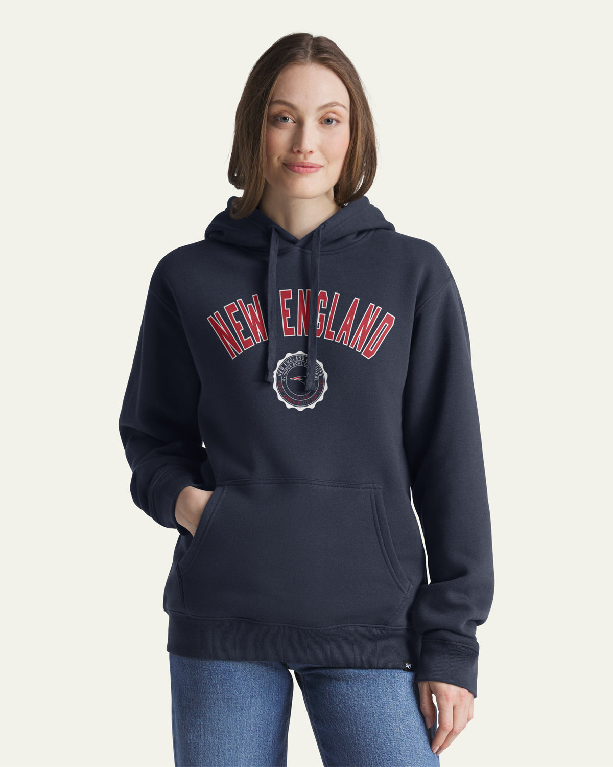 47-brand-everyday-hood-patriots-hoodie-navy image 3