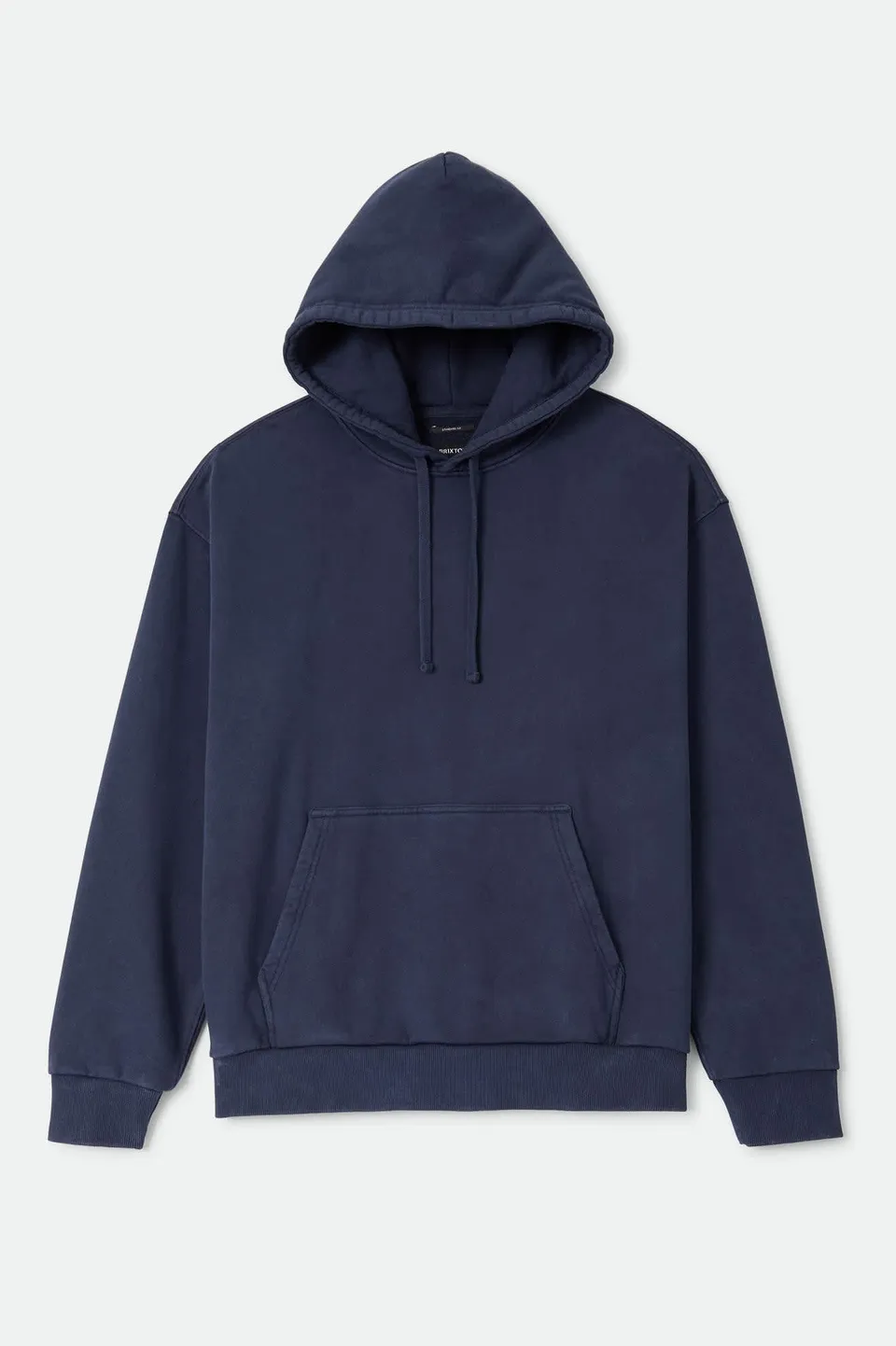 brixton-baseline-hood-fleece-washed-navy-vintage-wash image 1