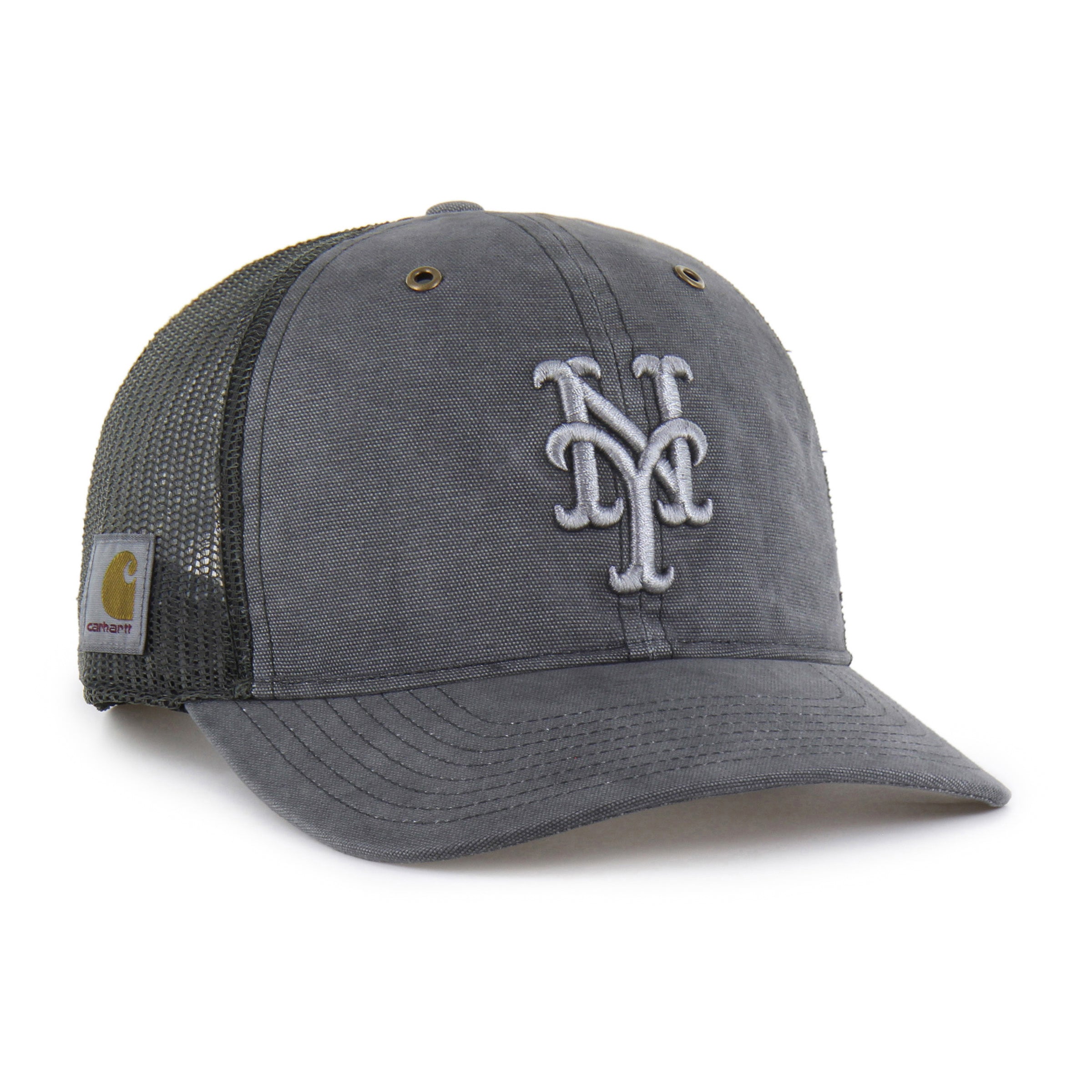 47-brand-47-trucker-new-york-mets-cap-schwarz-snapback image 1