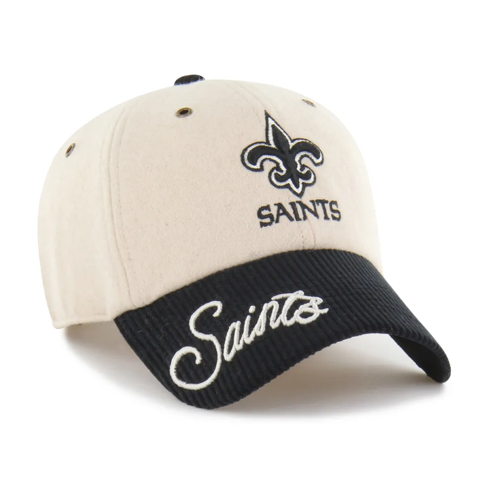 47-clean-up-new-orleans-saints-rope-script-cap-damen-natural image 1
