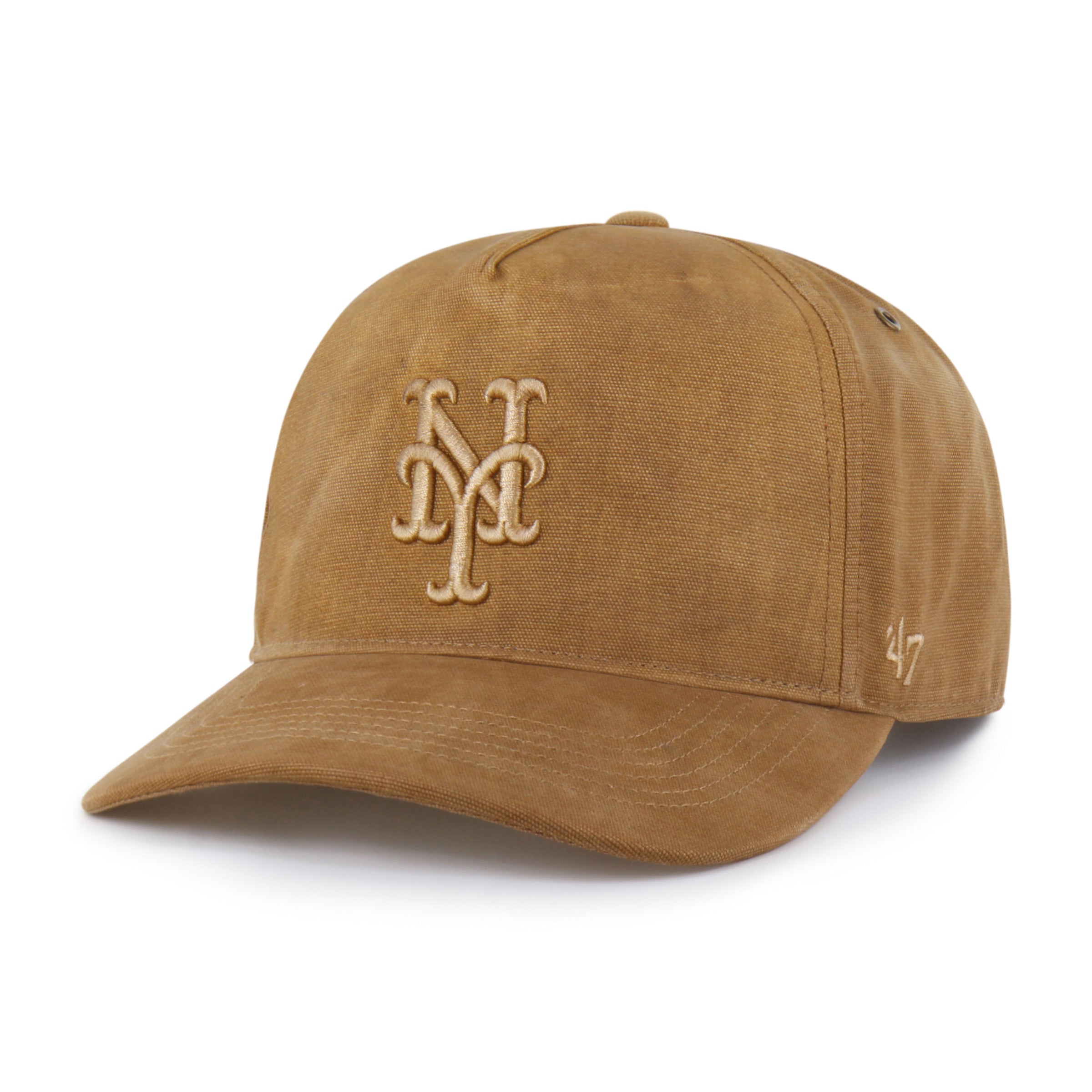 47-brand-47-hitch-new-york-mets-cap-carhartt-brown-snapback image 4
