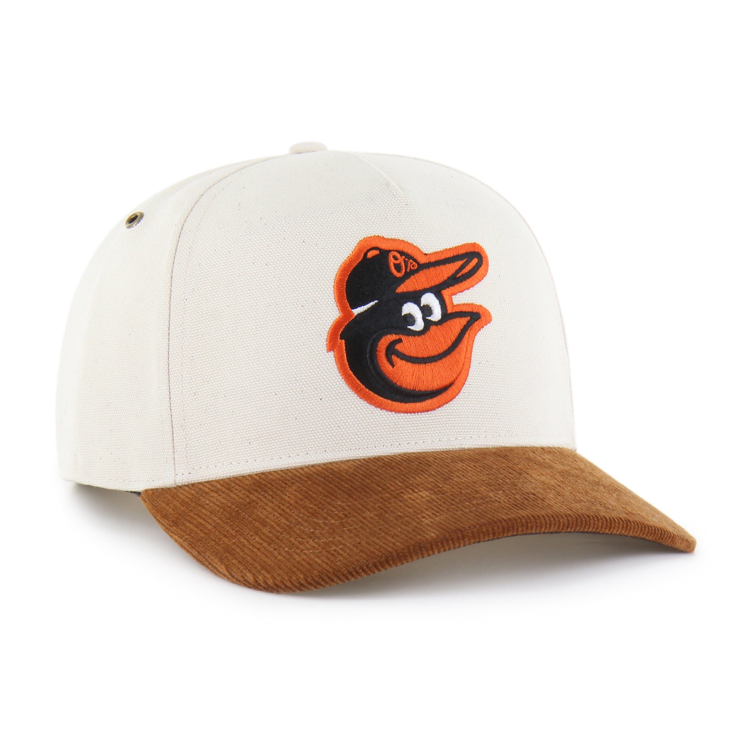 47-brand-hitch-baltimore-orioles-carhartt-undyed-snapback-cap-natural image 4