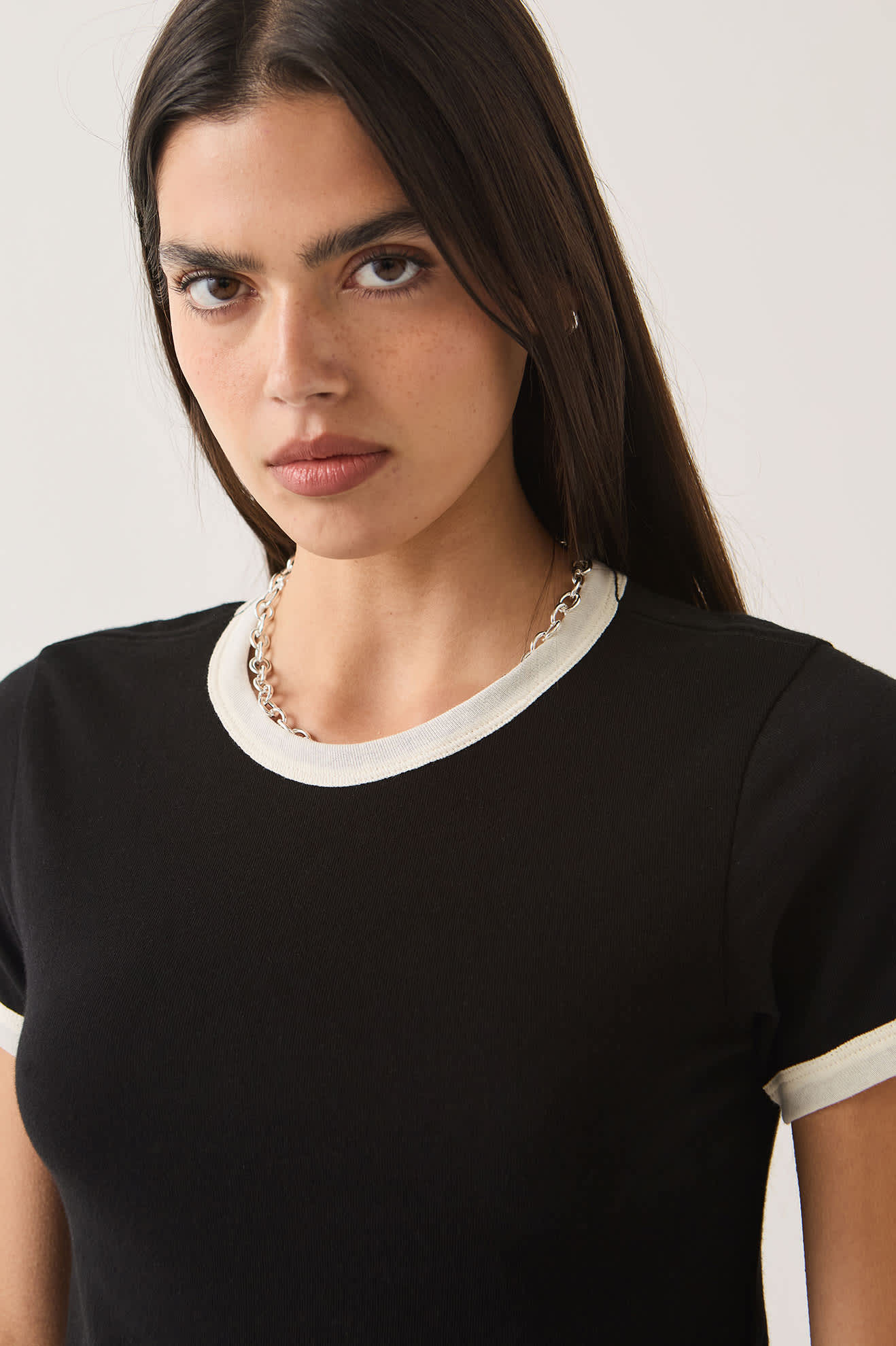 brixton-carefree-ringer-t-shirt-black-off-white-bio image 7
