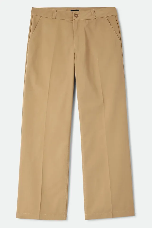 brixton-trademark-chino-hose-british-khaki-herren image 1