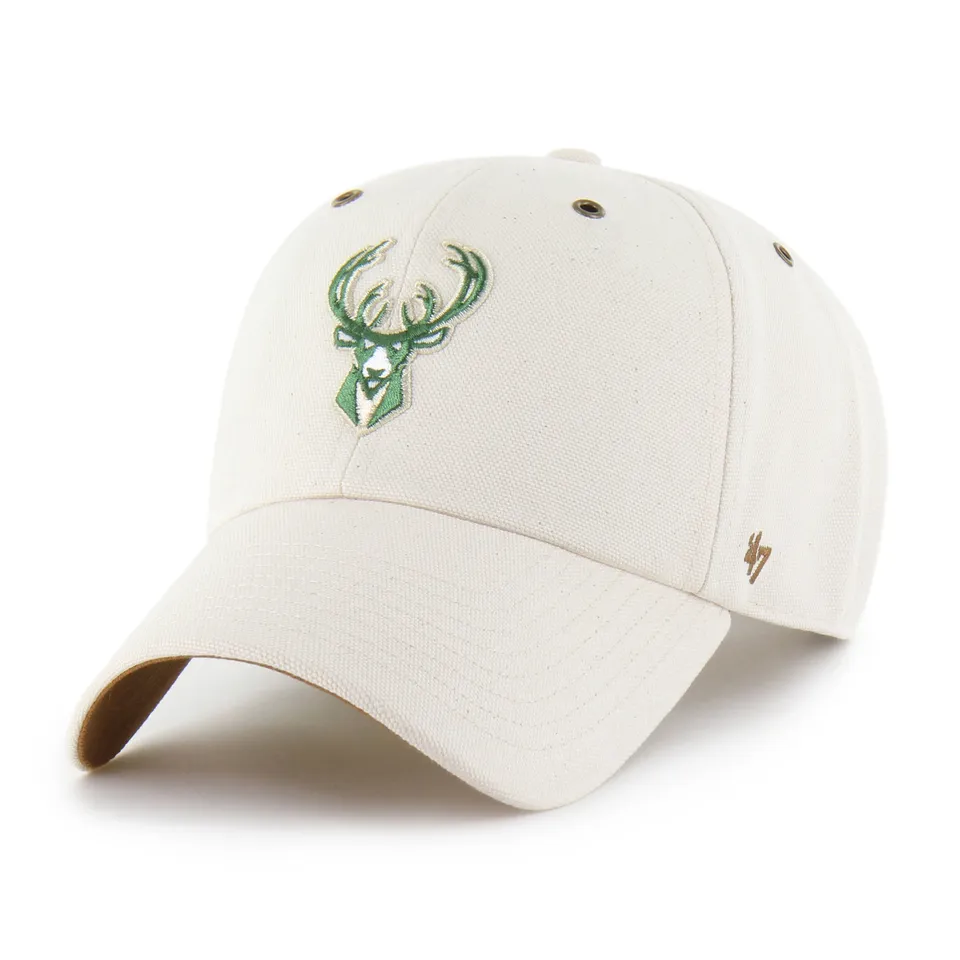 47-brand-clean-up-milwaukee-bucks-carhartt-cap-natural-osf image 1