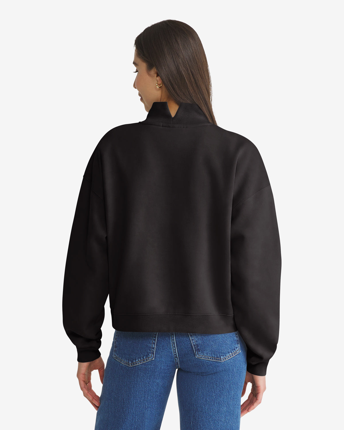 47-vantage-ottawa-senators-mock-neck-pullover-schwarz-damen image 2