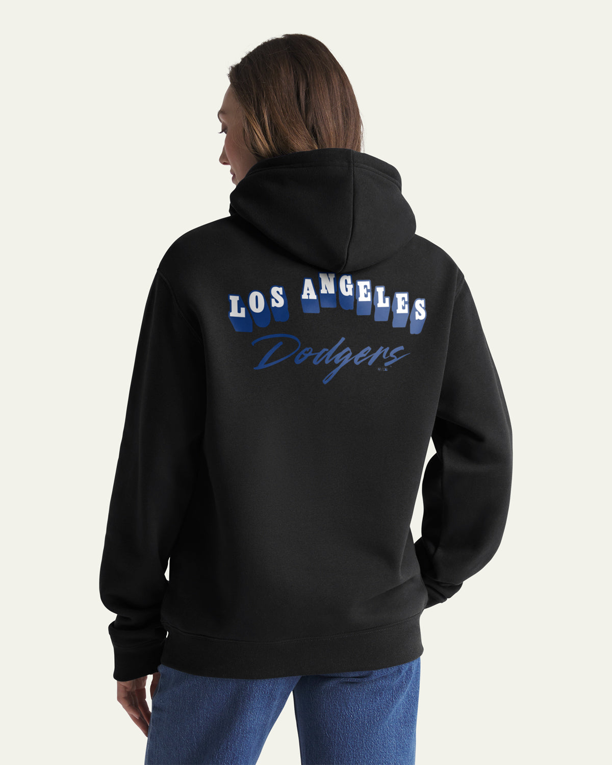 47-brand-everyday-hood-los-angeles-dodgers-hoodie-schwarz-baumwolle image 3
