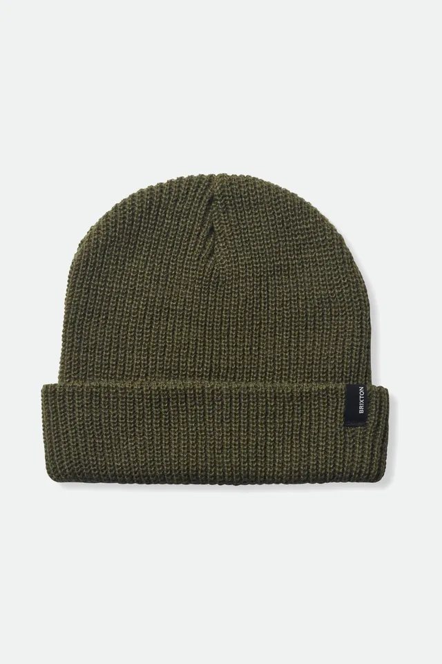brixton-heist-beanie-military-olive-strickm-tze-acryl image 1
