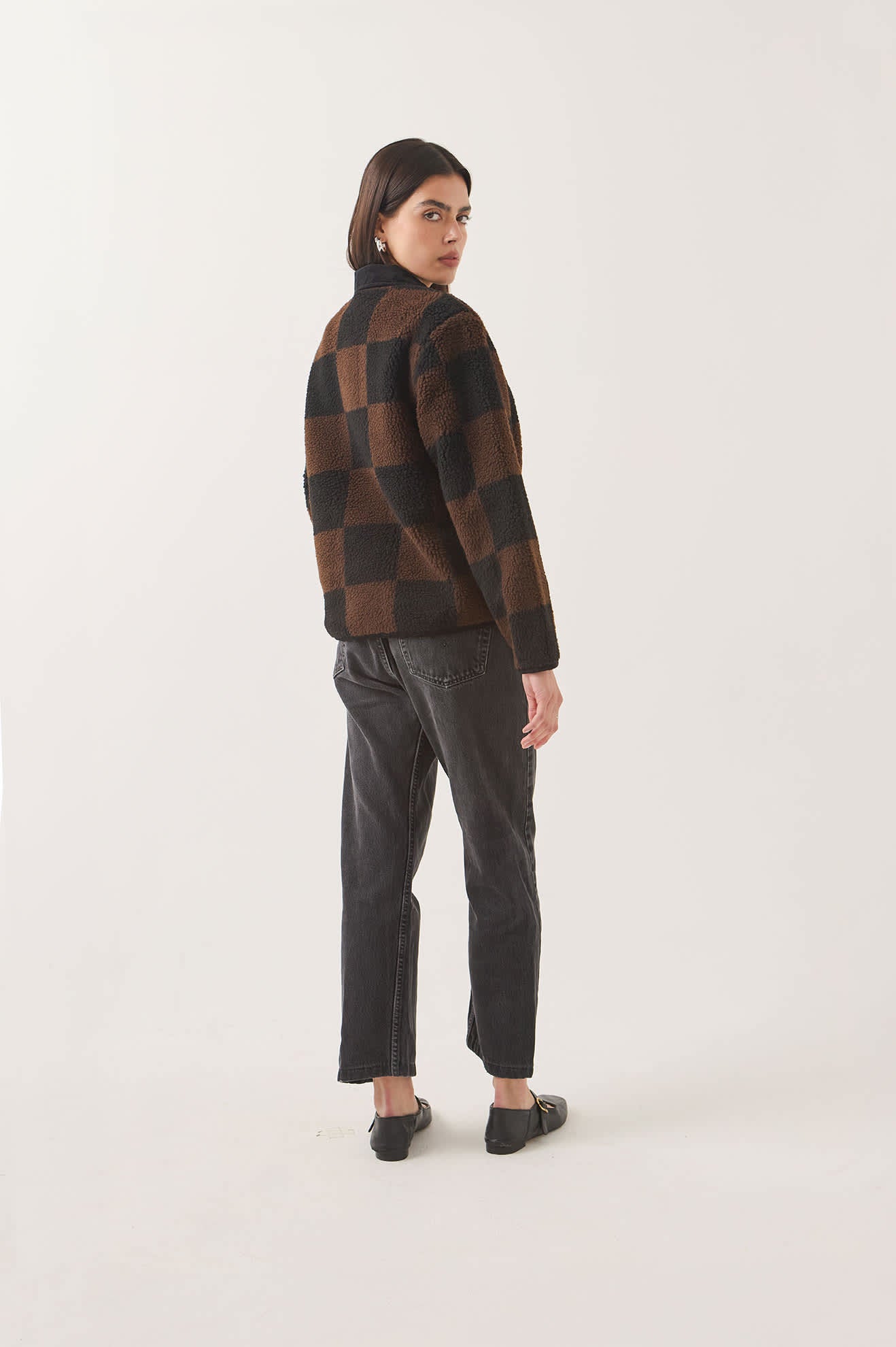 brixton-delilah-quilted-jacke-schwarz-braun-wattiert image 5