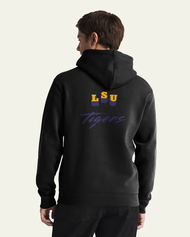 47-brand-lsu-tigers-game-mark-hoodie-herren-schwarz-fleece image 1