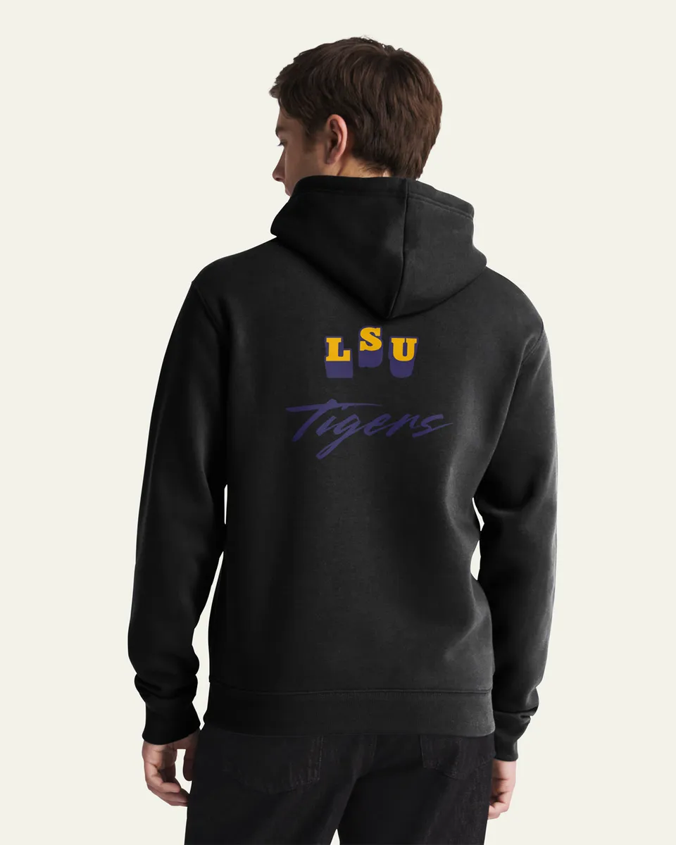 47-brand-lsu-tigers-game-mark-hoodie-herren-schwarz-fleece image 1