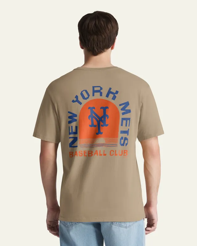 47-brand-foundation-mets-bleacher-t-shirt-herren-khaki image 1