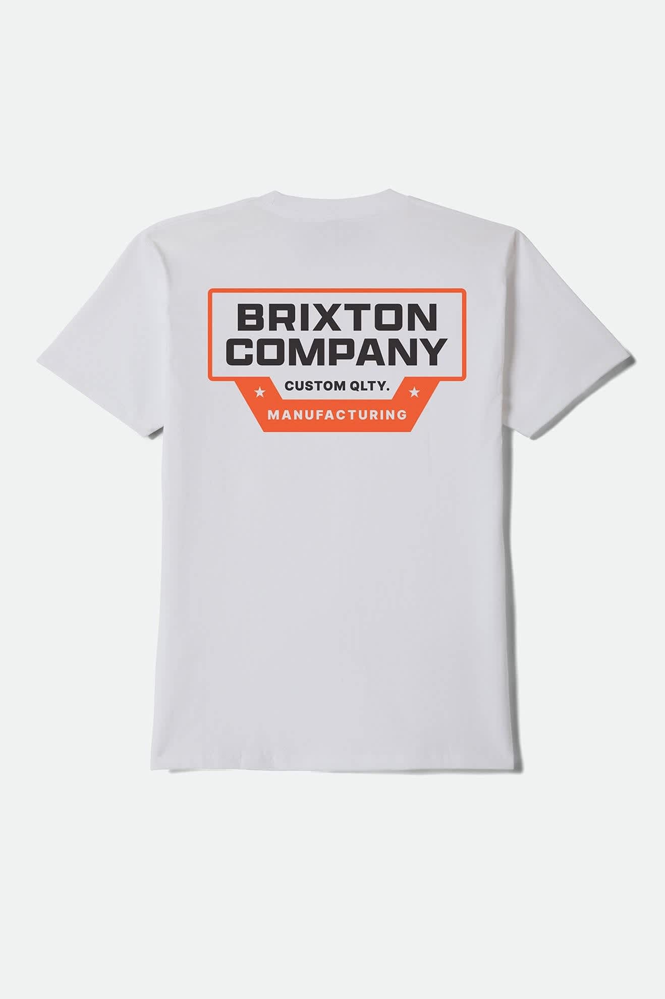 brixton-reeves-standard-t-shirt-white-baumwolle image 2