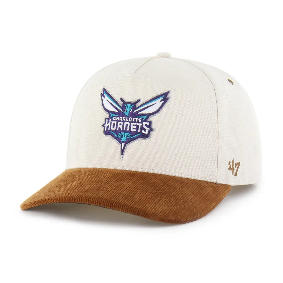 47-brand-charlotte-hornets-carhartt-undyed-hitch-cap-natural image 1
