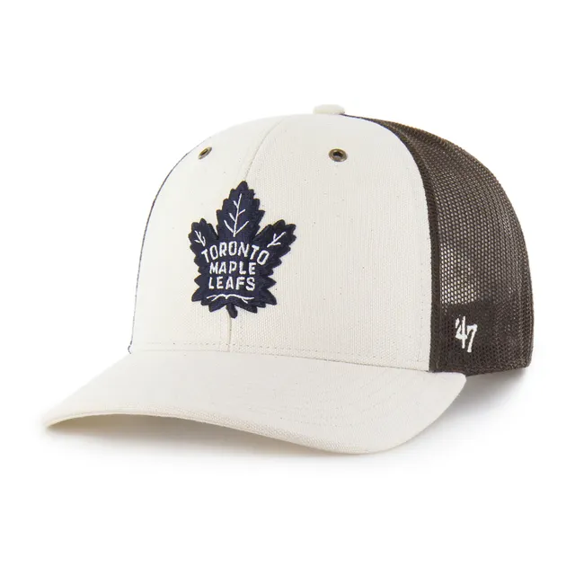 47-brand-toronto-maple-leafs-carhartt-trucker-cap-natural image 1